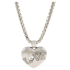 Chopard Happy Diamond Gold Heart Necklace