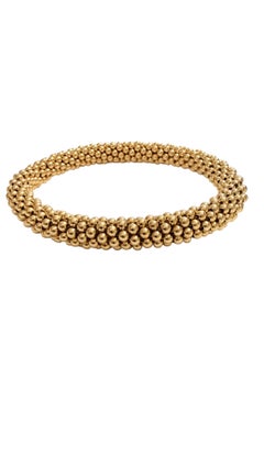 Meridith Frederick Irina Caviar Beaded Mirrored Bracelet