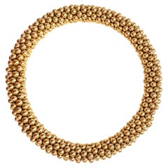 Meridith Frederick Irina Caviar Beaded Mirrored Bracelet