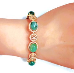 Nouveau bracelet en or jaune 14 carats, avec grandidiérite de 8,75 carats et saphirs, monté sur argent sterling