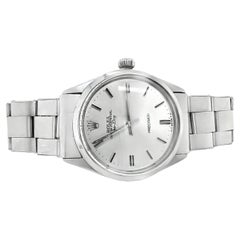 Vintage 1967 Rolex Air-King Ref. 5500 Stainless Steel Watch, Box and Pouch