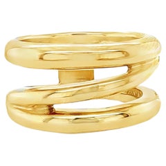 18K Yellow Gold Tiffany & Co. Interlocking Band
