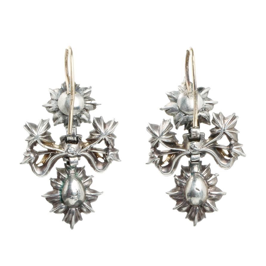 lazo diamond earrings