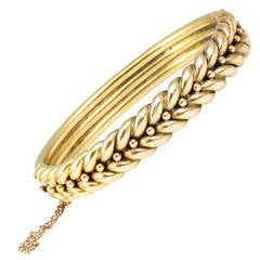 Victorian Gold Illusion Bangle