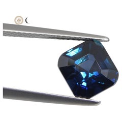 4.36 Carat Cushion Blue Sapphire GIA Certified Unheated