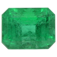 1.76ct Oktagon/Smaragdschliff Grüner Smaragd GIA zertifiziert Russland