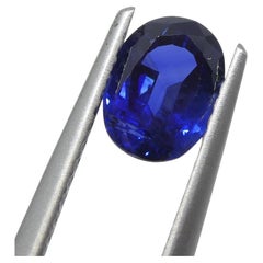 1.38ct Oval Blue Sapphire from Nigeria