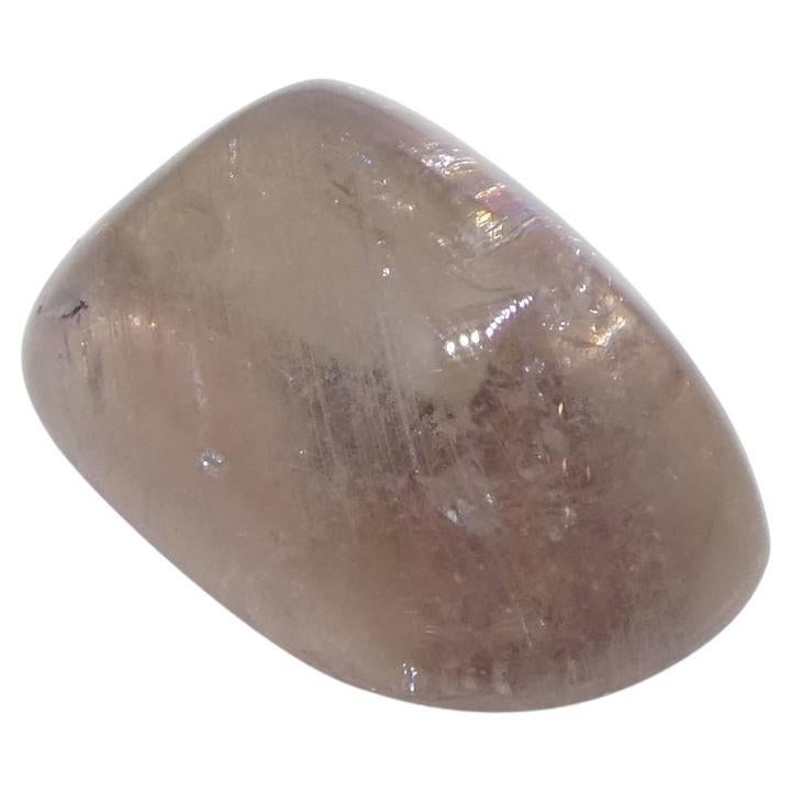 6.91ct Cushion Sugarloaf Cabochon Purplish Pink Sapphire GIA Certified Madagasca For Sale 8