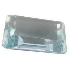 8.64ct Emerald Cut Aquamarine