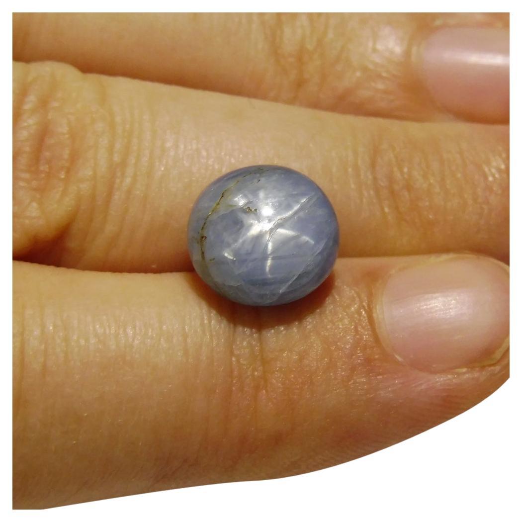 7.88 ct Round Star Sapphire For Sale
