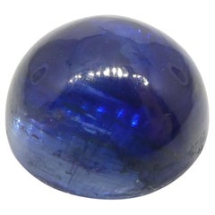 Kyanite blu cabochon rotonda da 4,05ct dal Brasile