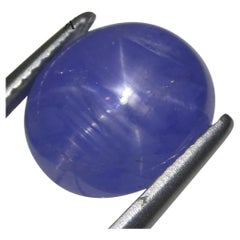 Saphir bleu ovale non chauffé du Sri Lanka, certifié GIA, 8.85 carats