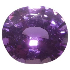 0,76 ct Zafiro rosa ovalado de Madagascar