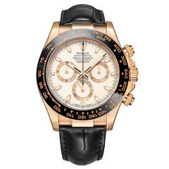 Rolex ​Everose Gold Daytona Cosmograph Wristwatch Ref 116515LN