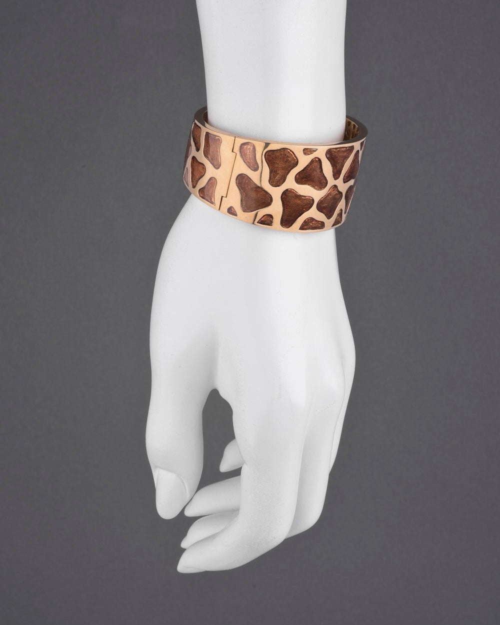 Bracelet Les Georgettes Girafe argenté 14mm