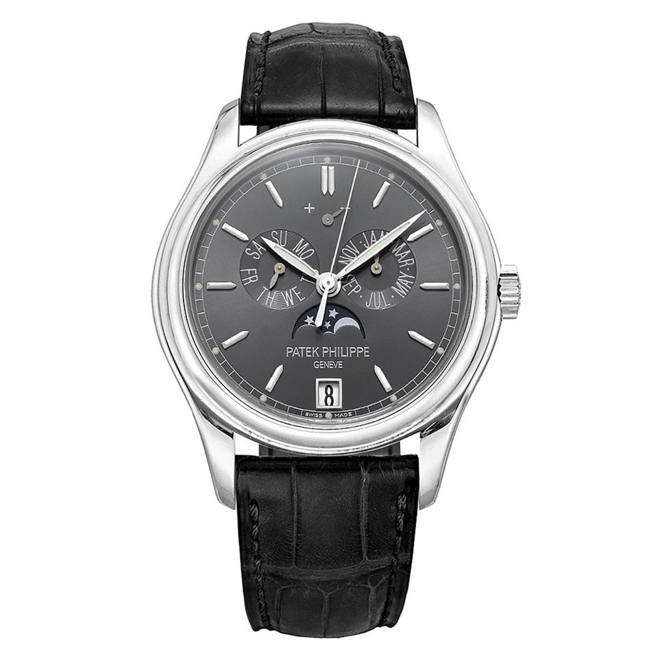 Patek Philippe Platinum ​Annual Calendar Wristwatch Ref 5146P-001