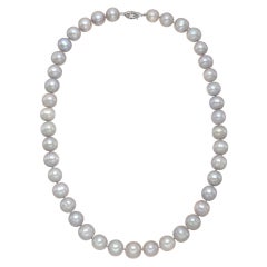​Tahitian Pearl Necklace with Sterling Silver Clasp