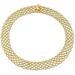 Buccellati Gold "Crepe de Chine" Necklace