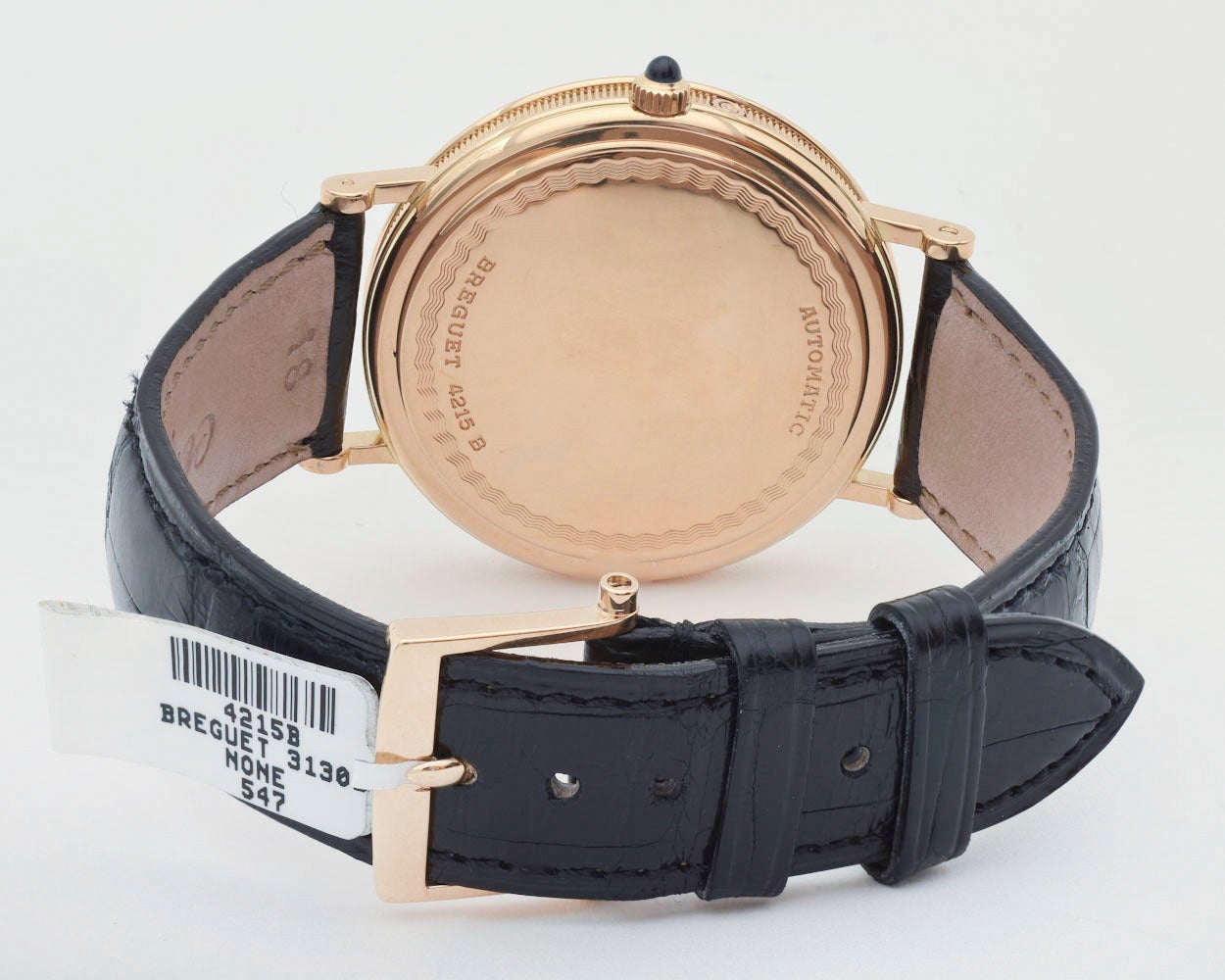 Men's Breguet Yellow Gold Classique Power Reserve Wristwatch Ref 3130BA