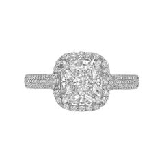 Betteridge 2.09 Carat Cushion-Cut Diamond Engagement Ring