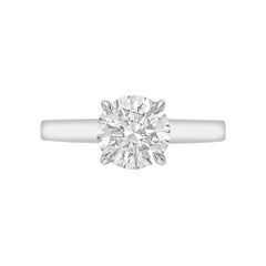 Betteridge 1.50 Carat Round Brilliant Diamond Engagement Ring 8
