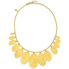 Gurhan High Karat Yellow Gold "Mango" Necklace