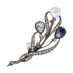 White Diamond Brooches