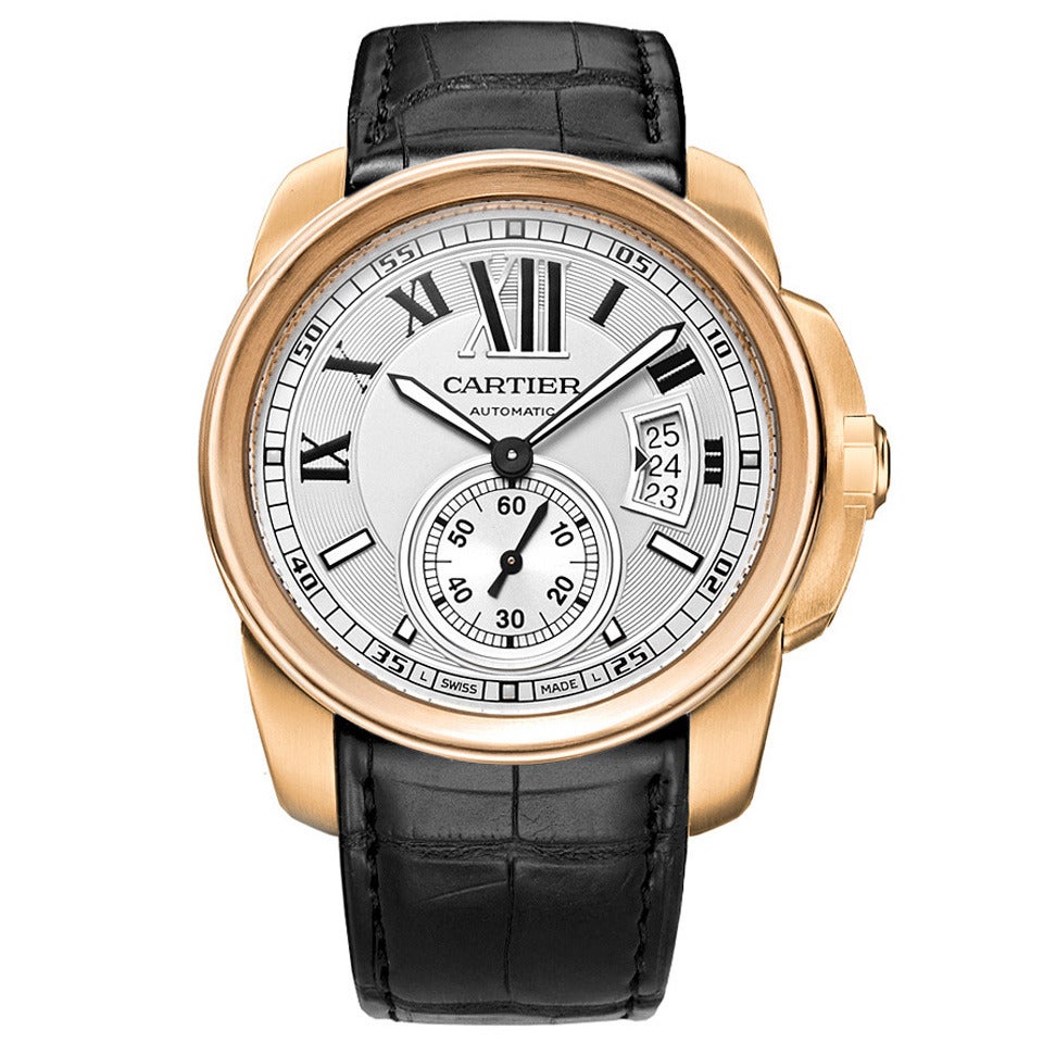 Cartier ​Calibre de Cartier Rose Gold Automatic Wristwatch Ref W7100009