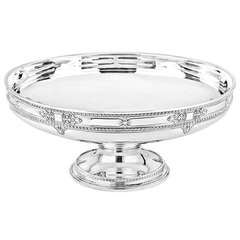 Tiffany & Co. Ornate Silver Centerpiece Bowl