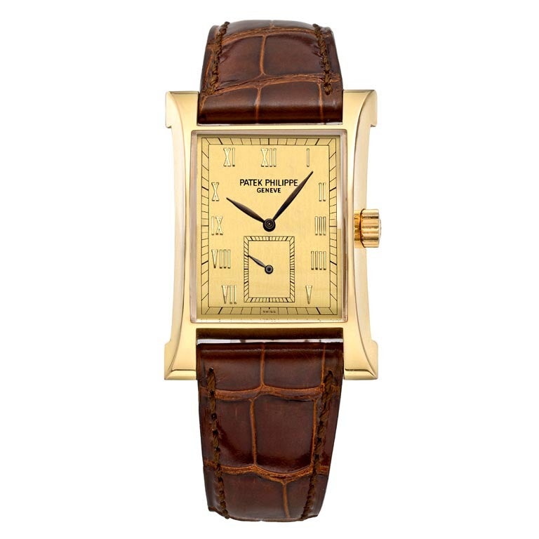 Patek Philippe ​Yellow Gold Pagoda Wristwatch Ref 5500J