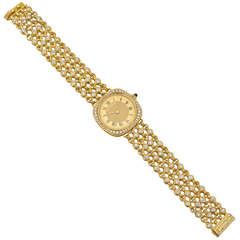 Breguet ​Lady's Yellow Gold and Diamond Bracelet Watch