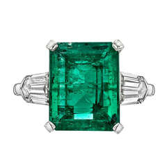5.00 Carat Emerald 
Diamond Ring