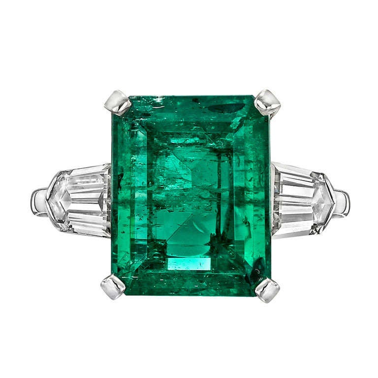 5.00 Carat Emerald 
Diamond Ring