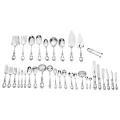 Tiffany & Co. Silver "Richelieu" Flatware Set