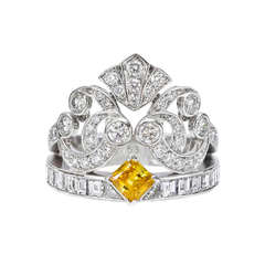 Van Cleef & Arpels 'Ballet Precieux' Diamond Band Ring