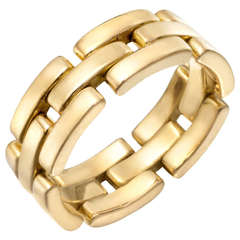 Cartier Panthere Gold Band Ring