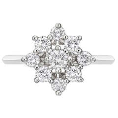 Tiffany & Co. Diamond Cluster Ring