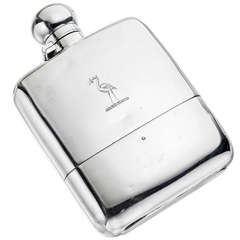 Victorian Silver Flask