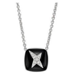 Mauboussin Black Onyx & Diamond Cushion-Shaped Star Pendant