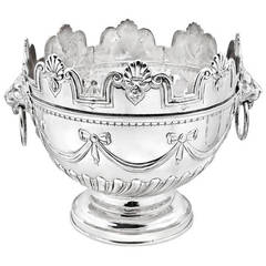 Antique George II Silver Monteith Bowl