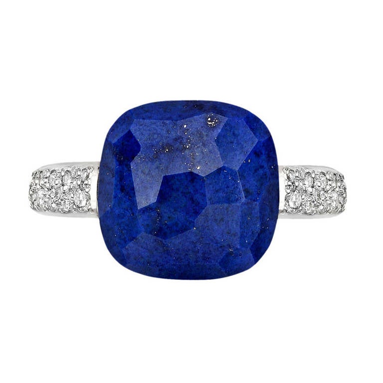 Pomellato Lapis and Diamond "Capri" Ring at 1stDibs pomellato capri