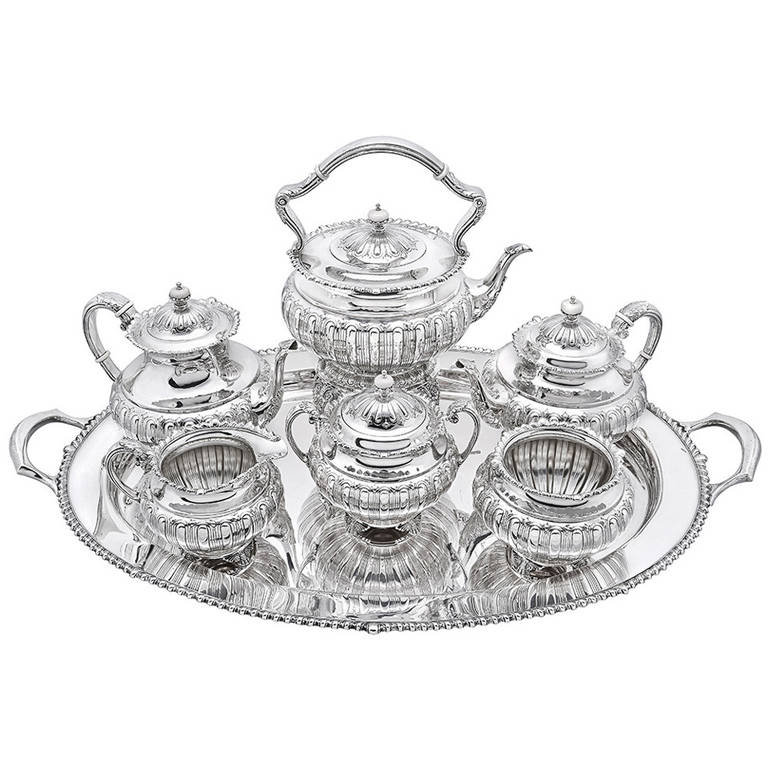 Seven Piece Tea and Coffee Service