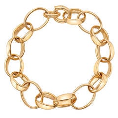Pomellato Pink Gold Link Bracelet