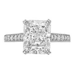 Betteridge ​3.02 Carat Radiant-Cut Diamond Engagement Ring