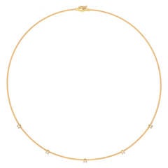 Paul Morelli Rose Gold Diamond "Unity" Collar Necklace