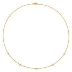 Paul Morelli Rose Gold Diamond "Unity" Collar Necklace