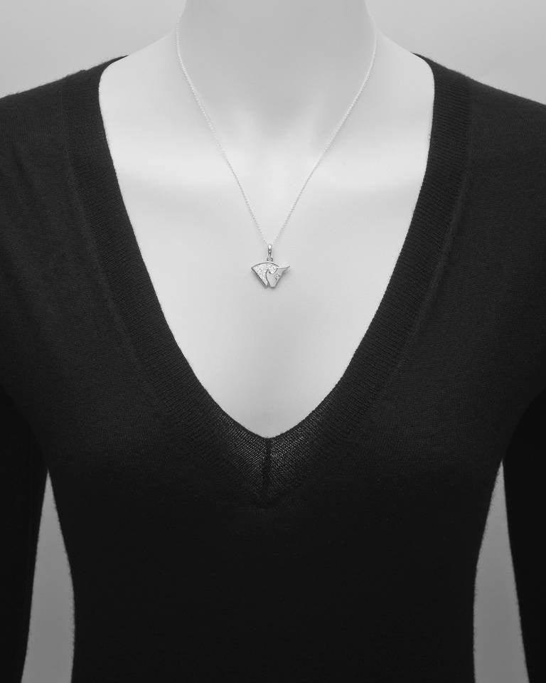 Marina B White Gold & Diamond Bull Charm/Pendant