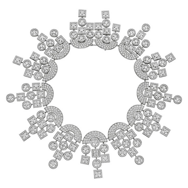Boucheron Salome Diamond Collar Necklace