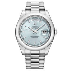 Rolex ​Platinum Day-Date II Wristwatch Ref 218206