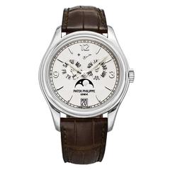 Patek Philippe  White Gold Annual Calendar Wristwatch Ref 5146G-001